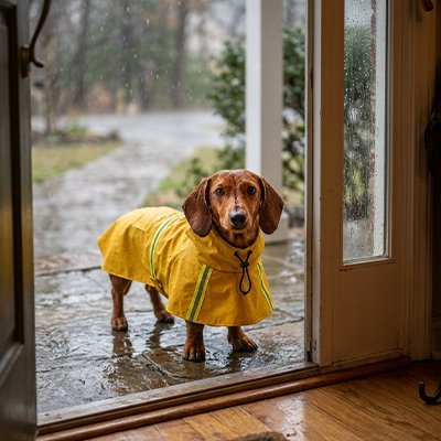 Imperméable pour chien​ pluie