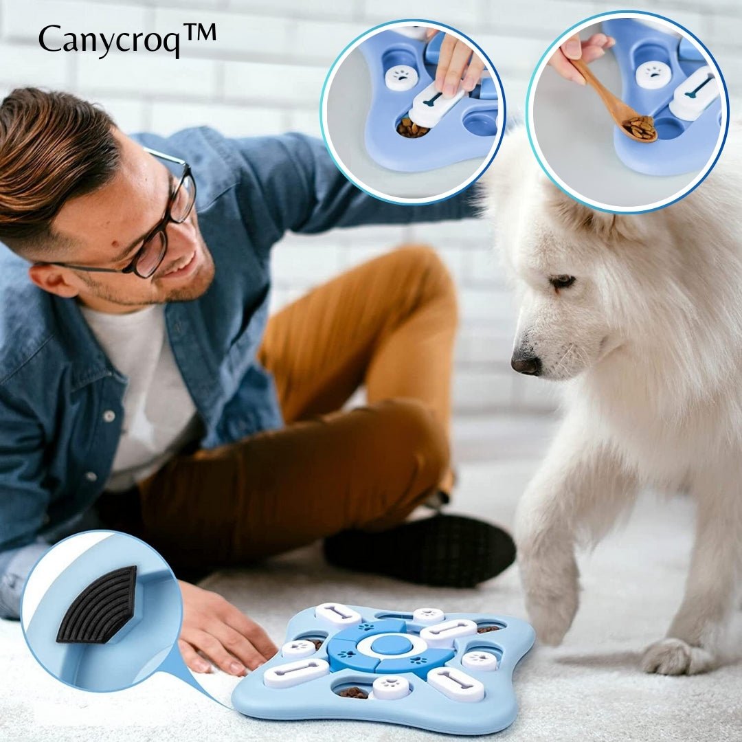 Jouet distributeur de croquettes | Canycroq™ - Je Promène Mon Chien