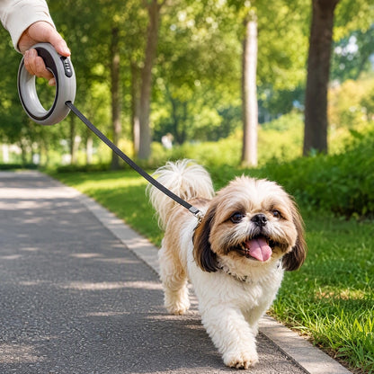 Laisse enrouleur pour chien | AntiEmmêlement™