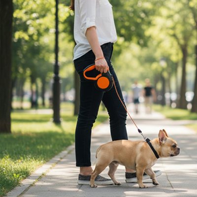 Laisse enrouleur pour chien promenade