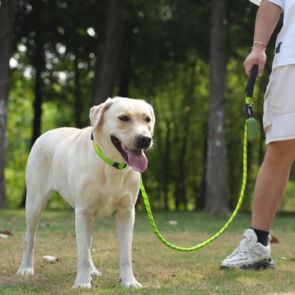 laisse pour chien Velvetcorde verte