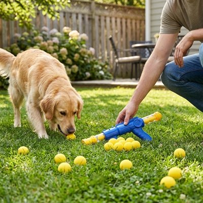 Lanceur de balle pour chien éducatif