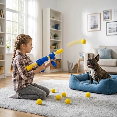 Lanceur de balle pour chien en intérieur