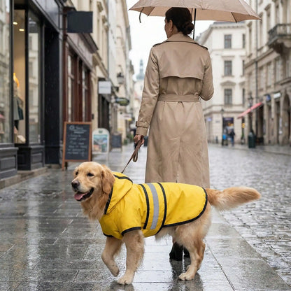 Manteau pour chien | Imperméable Premium Jaune