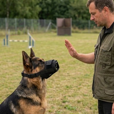 Muselière pour chien​