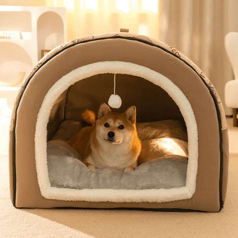 NICHE POUR CHIEN INTERIEUR - VIPALCOVE™ - Je Promène Mon Chien