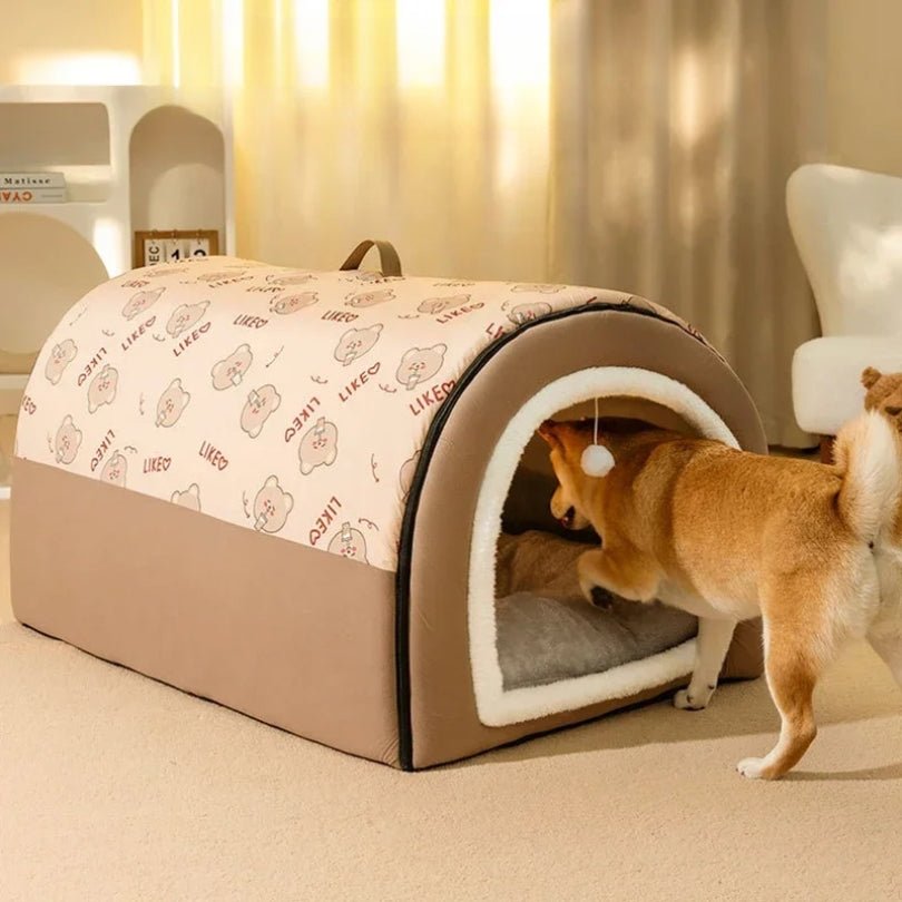 NICHE POUR CHIEN INTERIEUR - VIPALCOVE™ - Je Promène Mon Chien