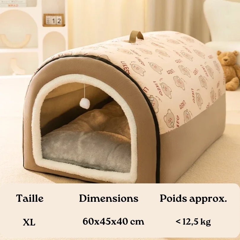 NICHE POUR CHIEN INTERIEUR - VIPALCOVE™ - Je Promène Mon Chien