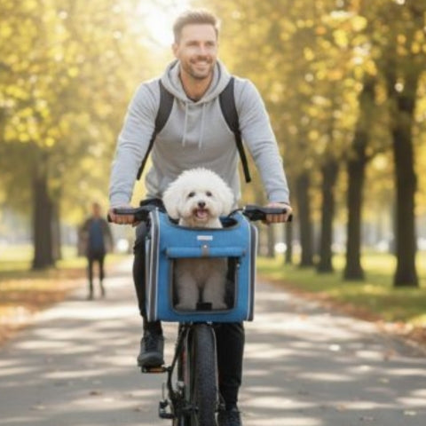 Panier à vélo pour Chien | Polyvalent et Confortable