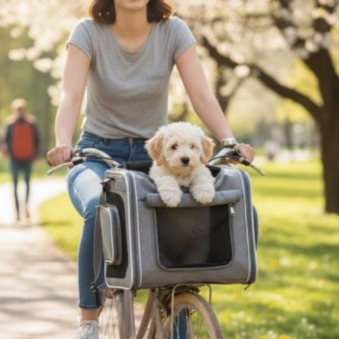 Panier à vélo pour Chien | Polyvalent et Confortable