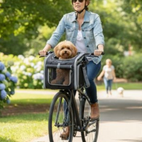 Panier à vélo pour Chien | Polyvalent et Confortable