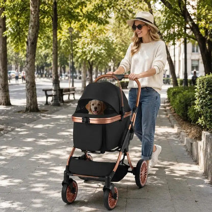 poussette pour chien trottoir
