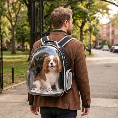 Sac a dos chien sans coque