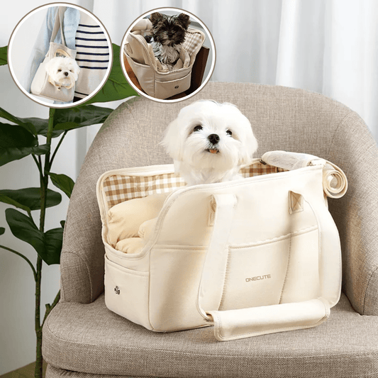 Sac de transport chien - avec accessoires - Angelbag™ - Je Promène Mon Chien