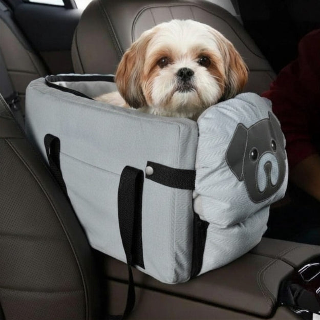 sac de transport pour chien position sécurisée
