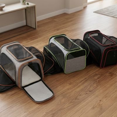 Sac de transport pour chien trois couleurs