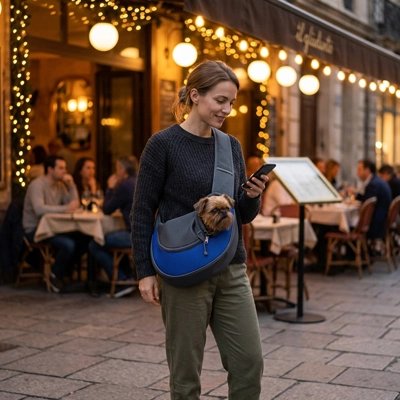 Sac de transport pour chien ville