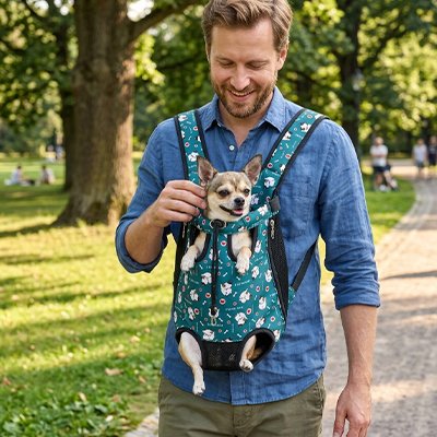 Sac transport chien