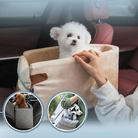 SIEGE AUTO POUR CHIEN | PANIERCONFORT™