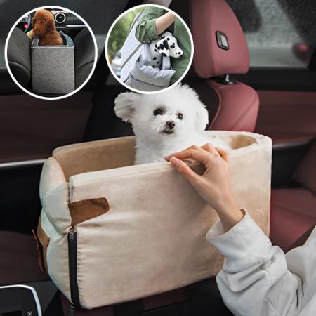 SIEGE AUTO POUR CHIEN | PANIERCONFORT™ - Je Promène Mon Chien