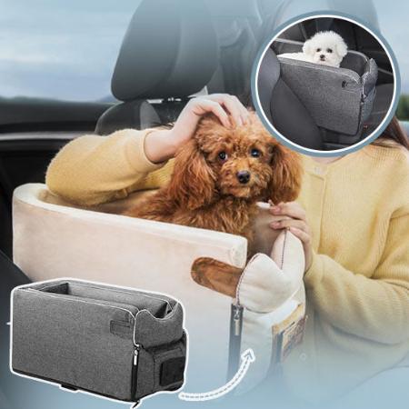 SIEGE AUTO POUR CHIEN | PANIERCONFORT™ - Je Promène Mon Chien