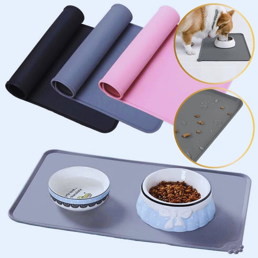 Tapis gamelle chien | Waposet™ - Je Promène Mon Chien