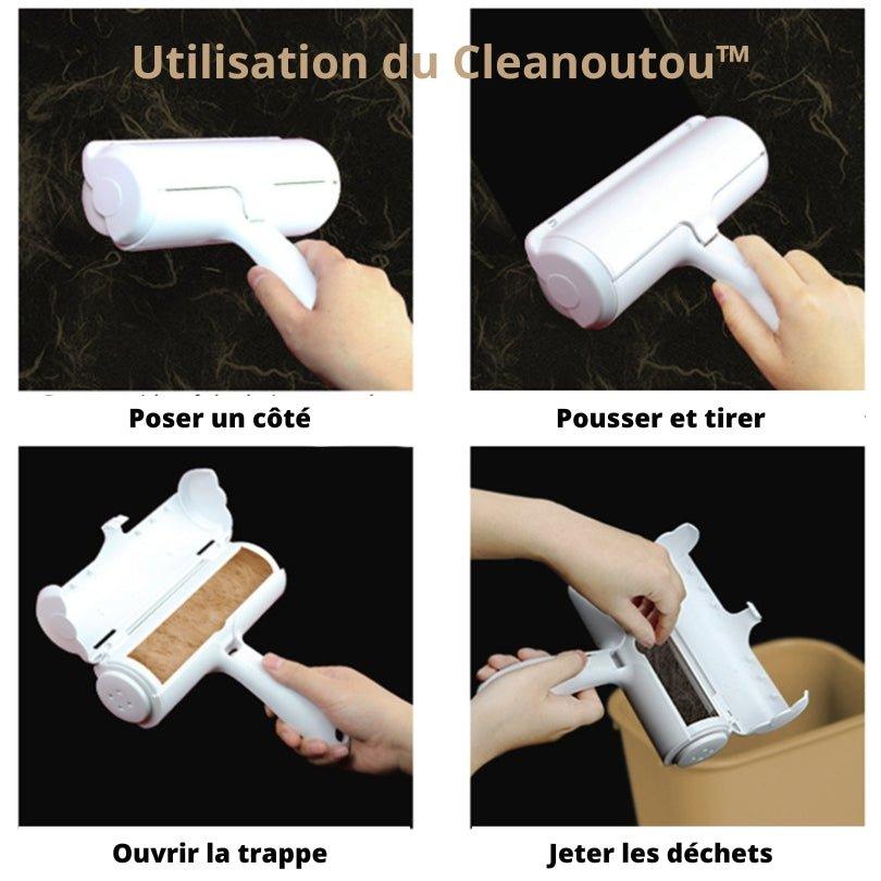 Brosse anti poil | Cleanoutou™ - Je Promène Mon Chien